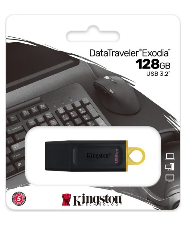 Kingston DT Exodia 128GB USB 3.2 Black DTX/128GB