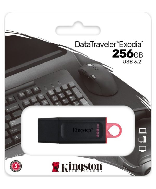 Kingston DT Exodia 256GB USB 3.2 Black DTX/256GB