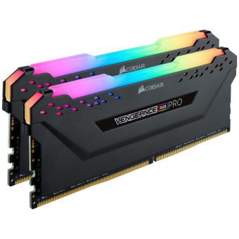 Corsair Vengeance Pro RGB 32GB (2x16GB) 3200MHz DDR4 Black CMW32GX4M2E3200C16