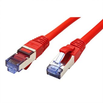 Value SFTP Patch Cable Cat6a 10m Red 21.99.1927