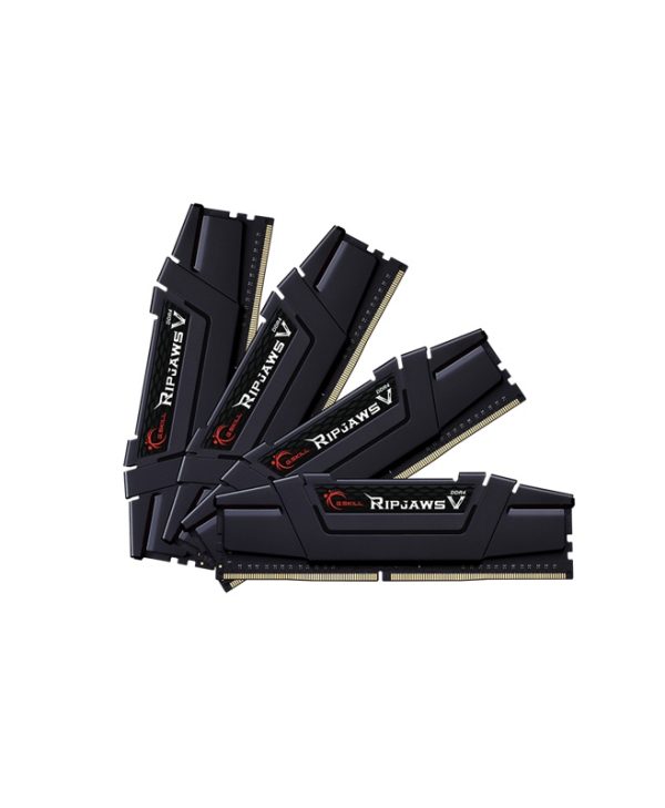 G.Skill RipJaws V 128GB (4x32GB) 3600MHz DDR4 Black F4-3600C18Q-128GVK