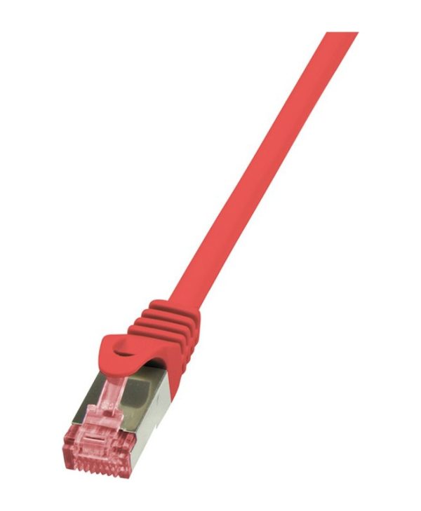 LogiLink PrimeLine SFTP Patch Cable Cat6 1m Red CQ2034S