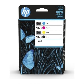 HP 963 Value Pack Cyan/Magenta/Yellow/Black Inks 6ZC70AE