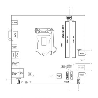 ASRock DeskMini H470 90BXG3R01-A10GA0W - Image 15