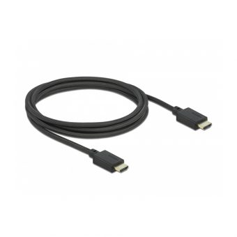 Delock Cable High Speed HDMI Cable 48 Gbps 8K 60Hz 2m Black 85388 - Image 2