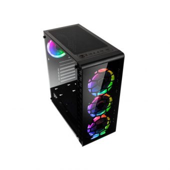 Kolink Observatory Lite RGB Midi Tower Tempered Glass Black GEKL-065 - Image 2