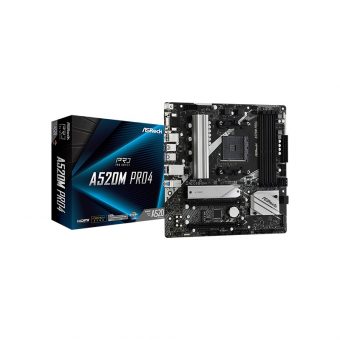 ASRock A520M Pro4 90-MXBDU0-A0UAYZ