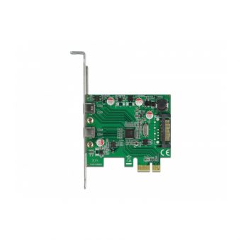 Delock PCI Express x1 Card To 2 x External SuperSpeed USB Type-C Female 90493 - Image 3