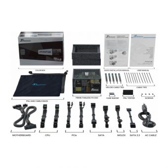 Seasonic Prime Fanless PX 500W 80+ Platinum Fully-Modular SSR-500PL - Image 4