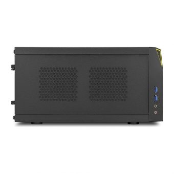 Sharkoon Shark Zone C10 Mini-ITX Tower Black 4044951016426 - Image 6