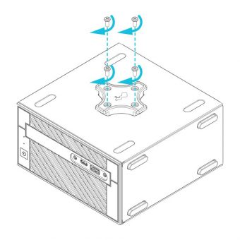 ASRock DeskMini H470 90BXG3R01-A10GA0W - Image 6