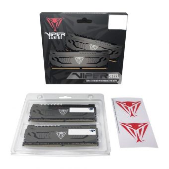 Patriot Viper Steel 32GB (2x16GB) 3200MHz DDR4 Silver PVS432G320C6K - Image 6