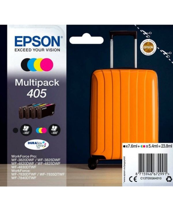 Epson 405 Multipack Inks B/C/M/Y C13T05G64010
