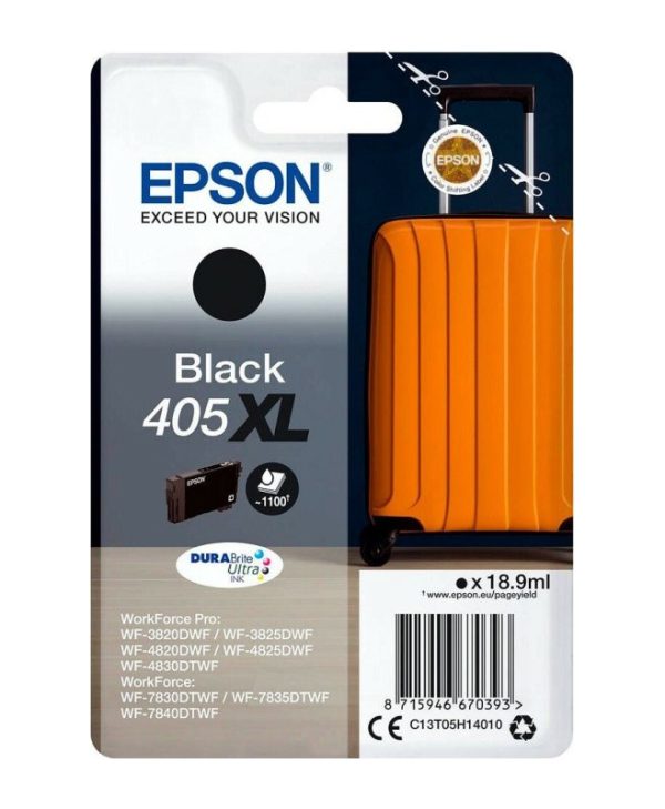 Epson 405XL Black Ink C13T05H14010