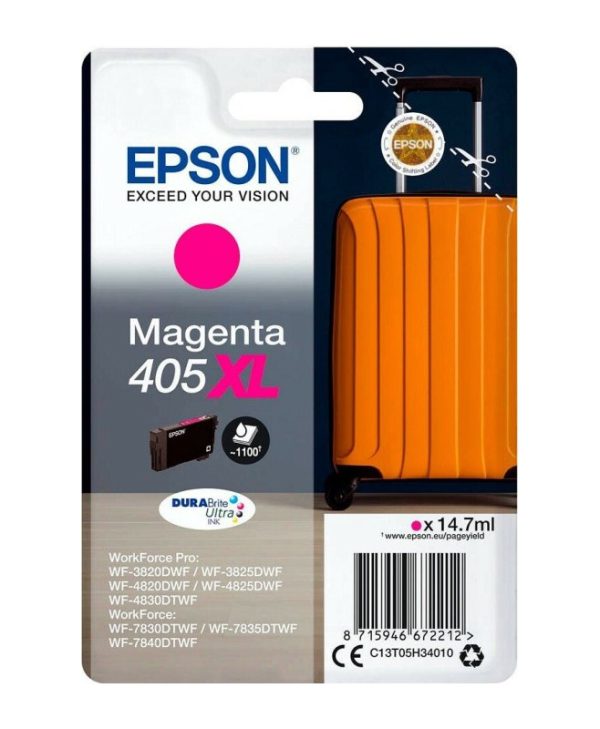 Epson 405XL Magenta Ink C13T05H34010