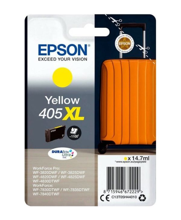 Epson 405XL Yellow Ink C13T05H44010