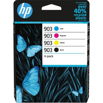 HP 903 Value Pack B/C/M/Y Inks 6ZC73AE