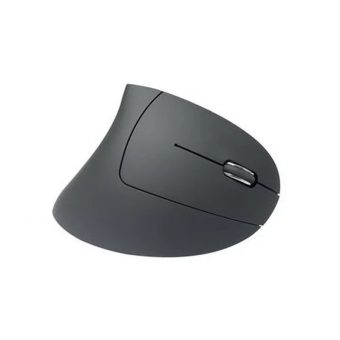 MediaRange Ergonomic 6-Button Wireless Mouse for Right-Handers Black MROS232