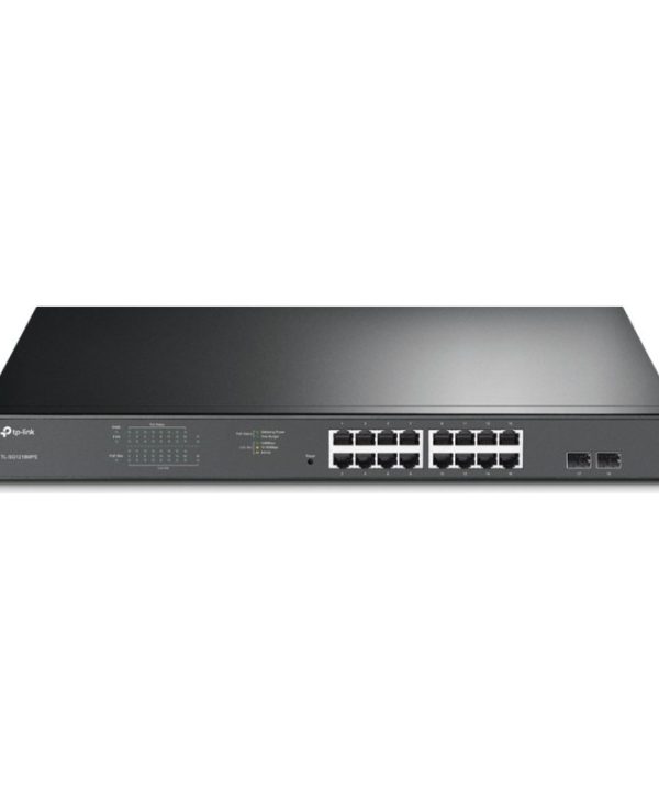 TP-Link TL-SG1200 Jetstream 16-Port Gigabit PoE Rackmount Switch TL-SG1218MPE V5