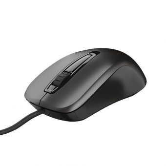 Trust Carve Wired Mouse Black 23733