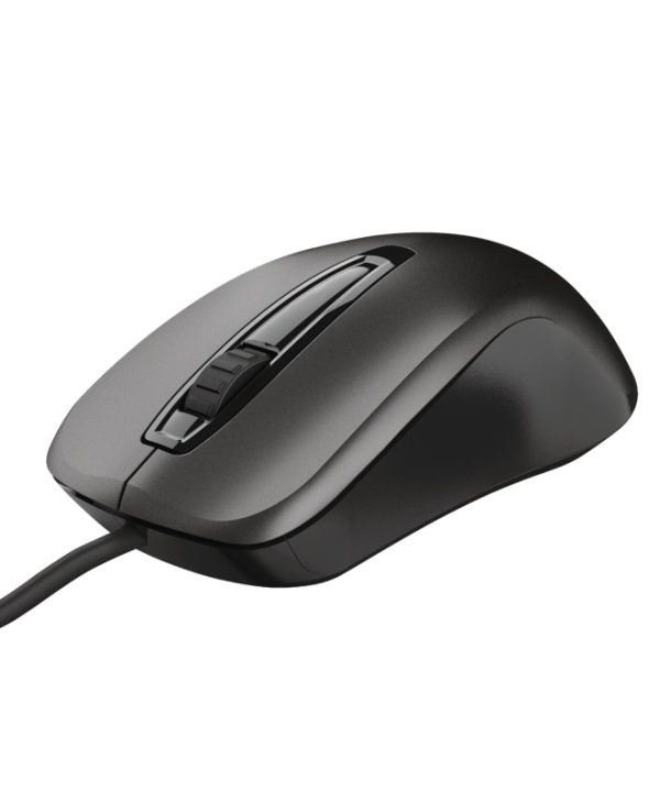 Trust Carve Wired Mouse Black 23733
