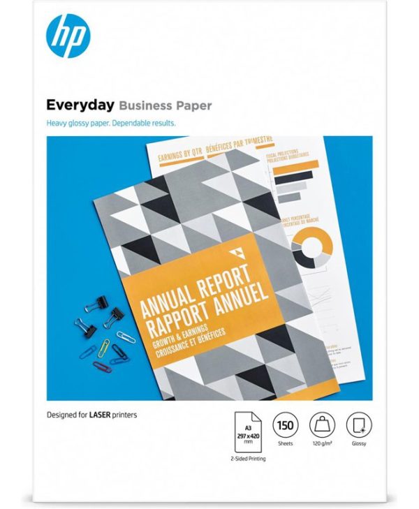 HP e-Day Glossy A3 120gr 150 Sheets Paper 7MV81A