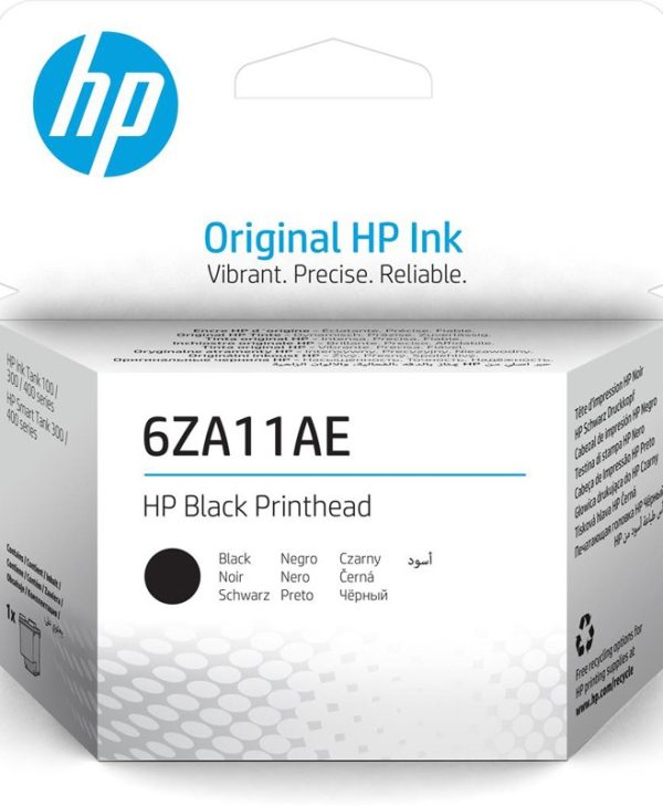 HP 6ZA11AE Black Printhead