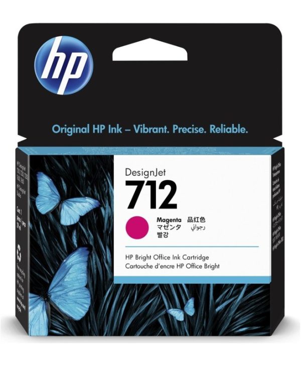 HP 712 Ink Magenta 29ml 3ED68A
