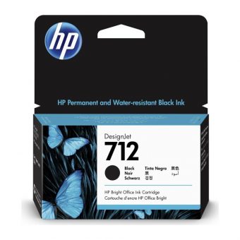HP 712 Ink Black 38ml 3ED70A