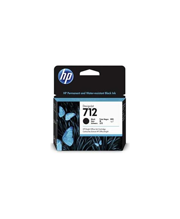 HP 712 Ink Black 80ml 3ED71A