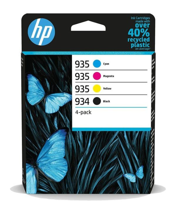 HP 934/935 Inks B/C/M/Y Rainbow Kit 6ZC72AE