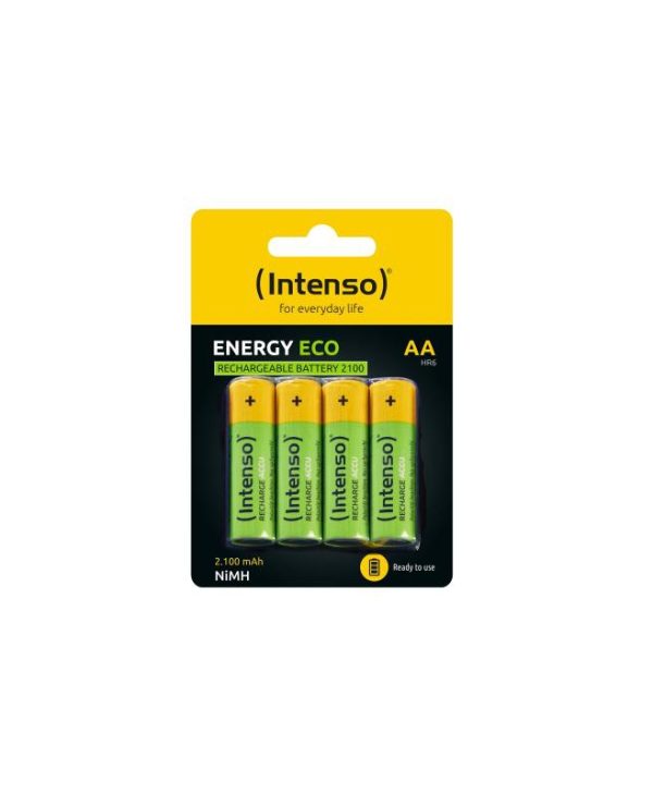 Intenso Rechargeable Batteries AA HR6 2100 mAh 4 Pcs 7505524