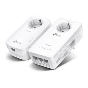 TP-Link AV1300 Gigabit Passthrough Powerline Wi-Fi Kit 2-Pack TL-WPA8631P KIT V3