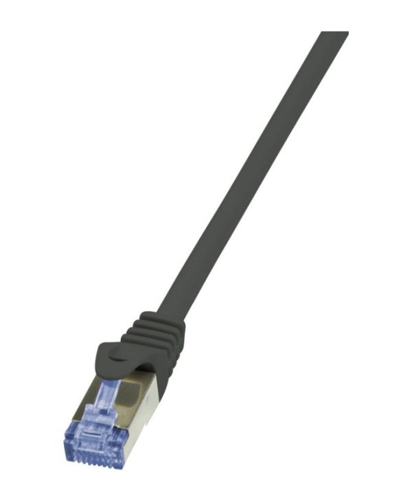LogiLink PrimeLine Patch Cable S/FTP Cat7/Cat6a 7.5m Black CQ4083S