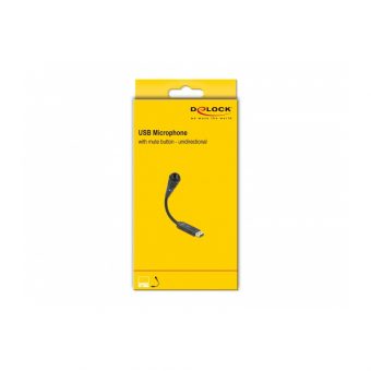 Delock USB Microphone With Mute Button And Gooseneck 66499 - Image 3