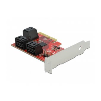 Delock PCI Express Card x4 6-Port SATA Low Profile Form Factor 89042 - Image 3