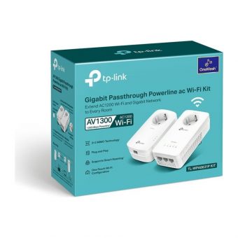 TP-Link AV1300 Gigabit Passthrough Powerline Wi-Fi Kit 2-Pack TL-WPA8631P KIT V3 - Image 3