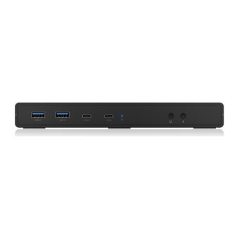 RaidSonic ICY BOX Docking Station DK2245AC USB-C Black IB-DK2245AC - Image 3