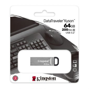 Kingston DataTraveler Kyson 64GB USB 3.2 DTKN/64GB - Image 4