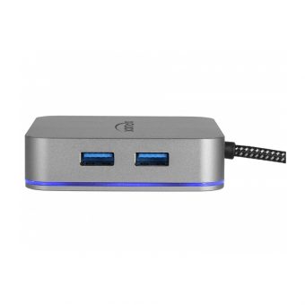 Delock Docking Station USB Type-C 4K HDMI/Hub/LAN/PD For Mobile Devices Grey 87742 - Image 4