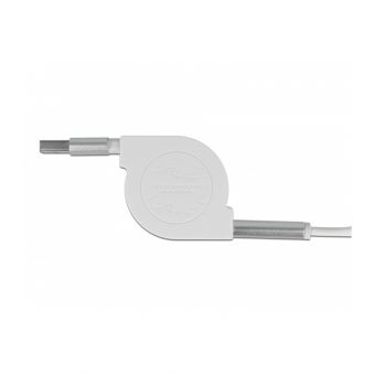 Delock USB 3 in 1 Retractable Charging Cable For Lightning 8 Pin/Micro USB/USB Type-C White 85850 - Image 4