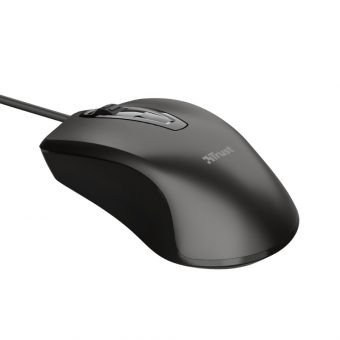 Trust Carve Wired Mouse Black 23733 - Image 6
