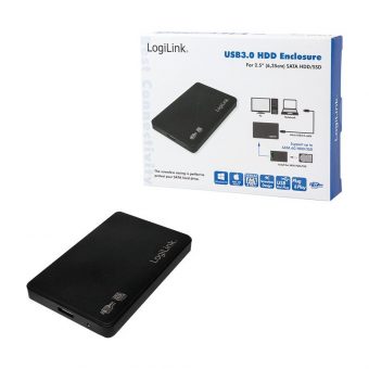 LogiLink External Enclosure 2.5'' HDD USB 3.0 UA0256 - Image 8