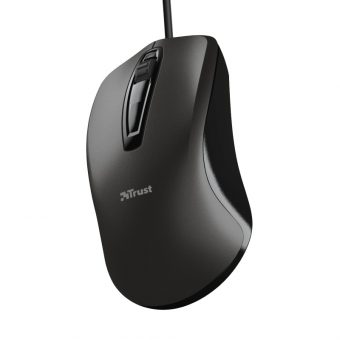 Trust Carve Wired Mouse Black 23733 - Image 9