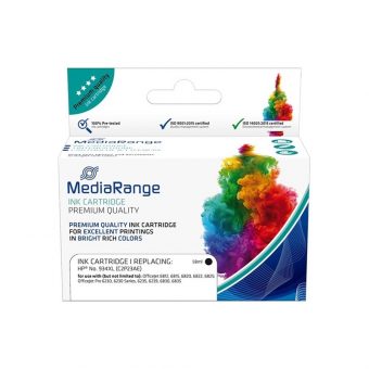 MediaRange Μελάνι Συμβατό για Εκτυπωτές HP (BLACK)(No 934XL) MRHP934BKXL