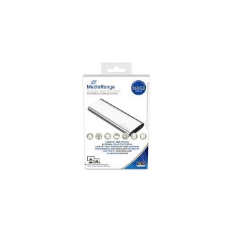 MediaRange Portable SSD 960GB USB Type-C Silver MR1103