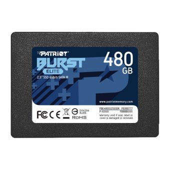 Patriot Burst Elite 480GB 2.5" Sata III PBE480GS25SSDR
