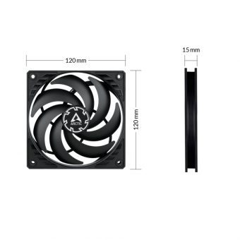 Arctic P12 Slim PWM PST 12cm ACFAN00187A