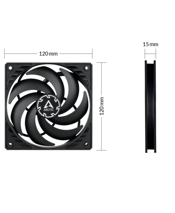 Arctic P12 Slim PWM PST 12cm ACFAN00187A