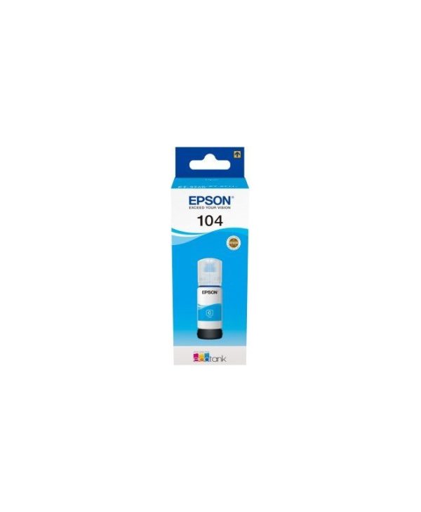 Epson 104 Ink Bottle Cyan C13T00P240
